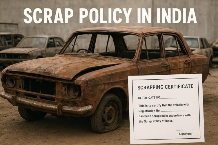 Scrap Policy in India: What Happens to Old Cars and How to Get a Scrapping Certificate