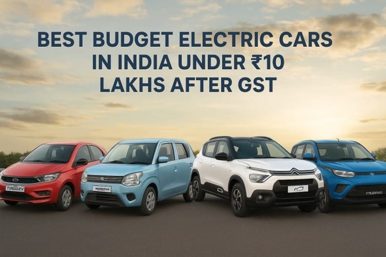 Best Budget Electric Cars in India Under ₹10 Lakhs After GST 