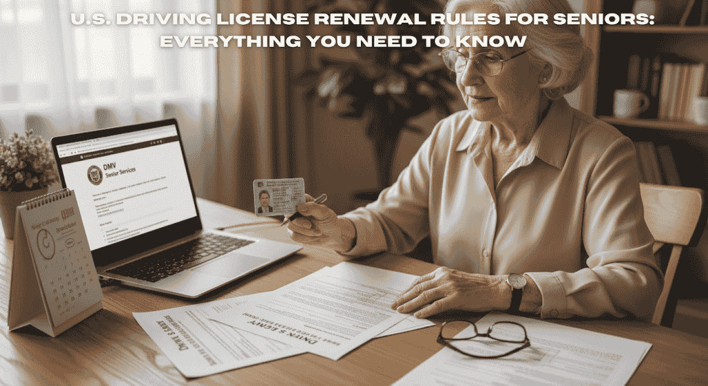 U.S. Driving License Renewal Rules for Seniors