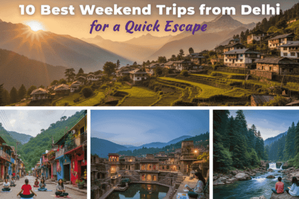10 Best Weekend Trips from Delhi for a Quick Escape (Within 300 km) 10 Best Weekend Trips from Delhi for a Quick Escape