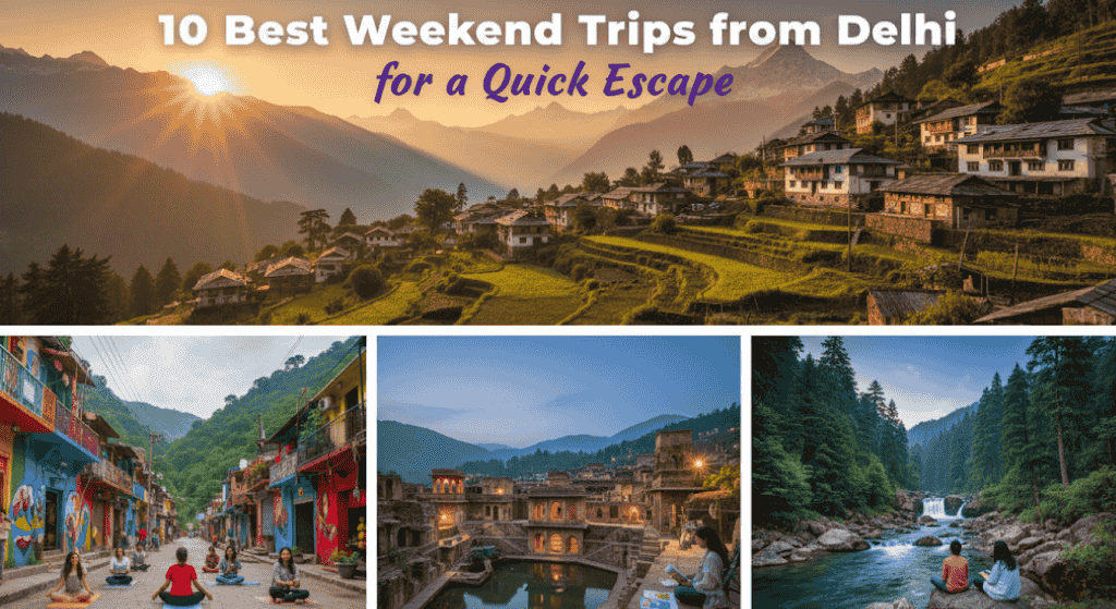 10 Best Weekend Trips from Delhi for a Quick Escape