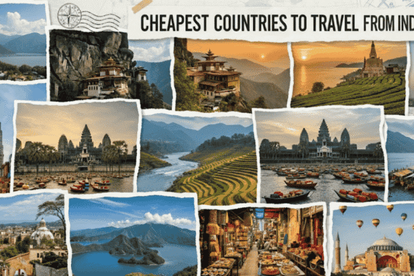 Top 10 Cheapest Countries to Travel from India in 2025