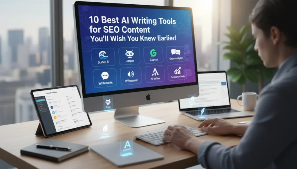 10 Best AI Writing Tools for SEO Content You’ll Wish You Knew Earlier!