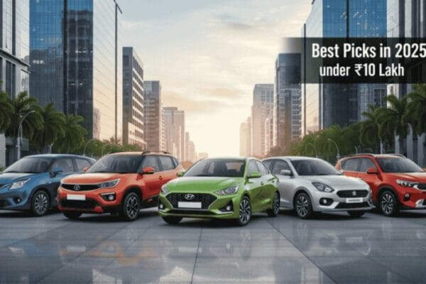 Showing Top 5 Budget Cars Under ₹10 Lakh
