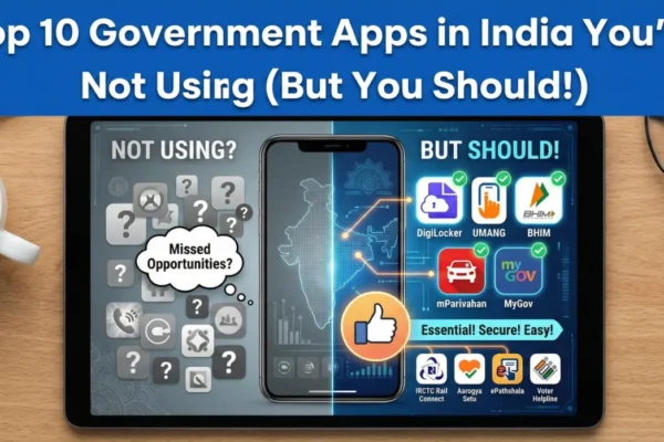Top 10 Government Apps in India You’re Not Using (But Should!)