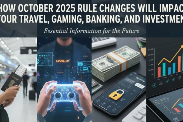 How October 2025 Rule Changes Will Impact Your Travel, Gaming, Banking, and Investments How October 2025 Rule Changes Will Impact Your Travel, Gaming, Banking, and Investments