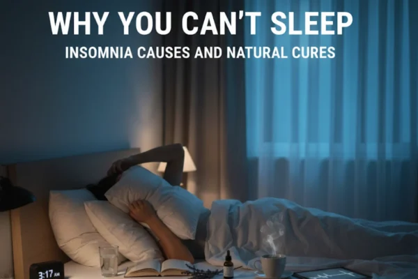 Why You Can’t Sleep: Insomnia Causes and Natural Cures Insomnia Causes and Natural Cures